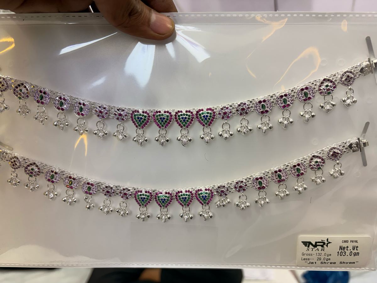 NR Star Silver Payal Agra