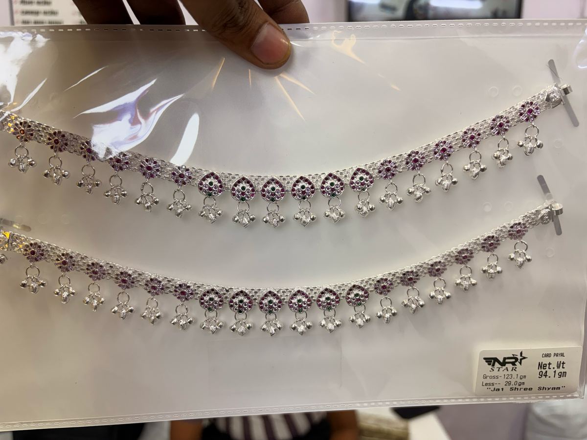 NR Star Silver Payal Agra