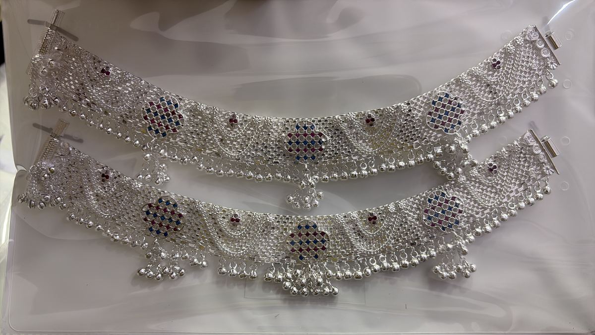 NR Star Silver Payal Agra