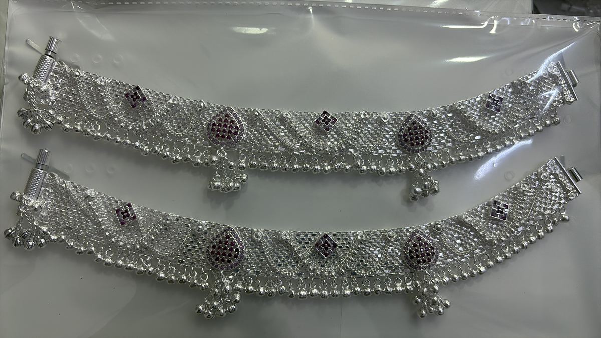 NR Star Silver Payal Agra