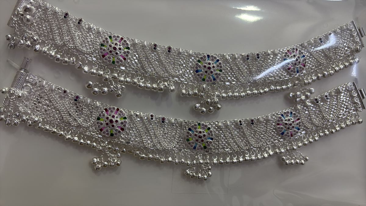 NR Star Silver Payal Agra