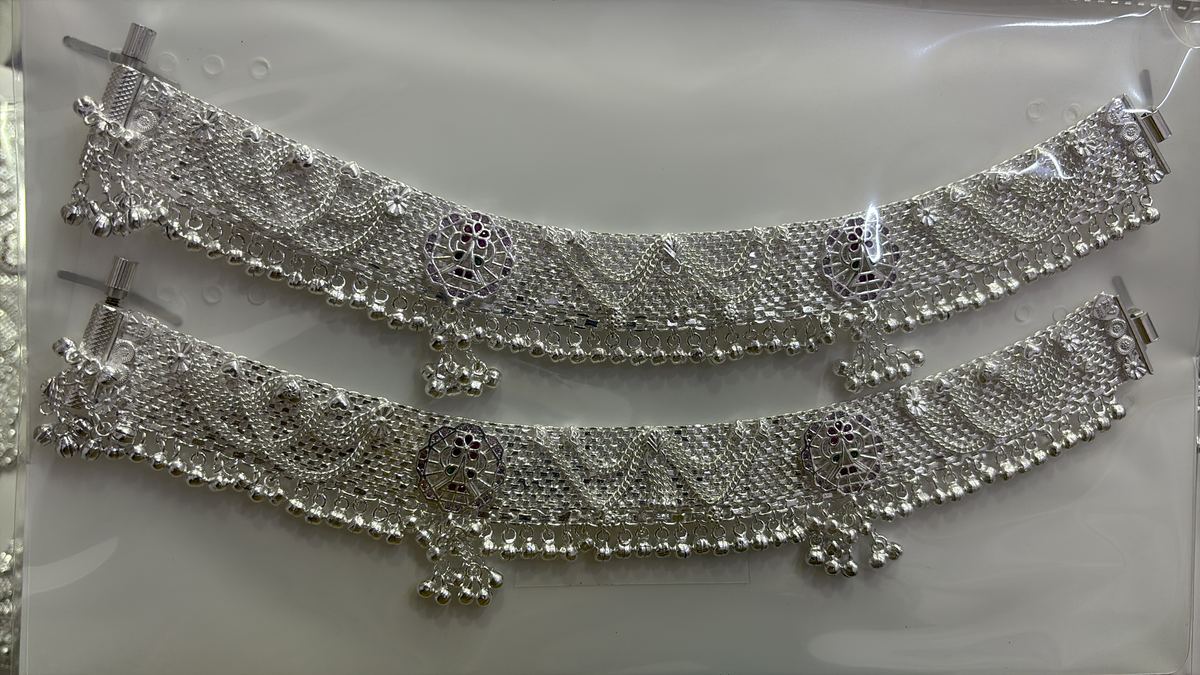 NR Star Silver Payal Agra