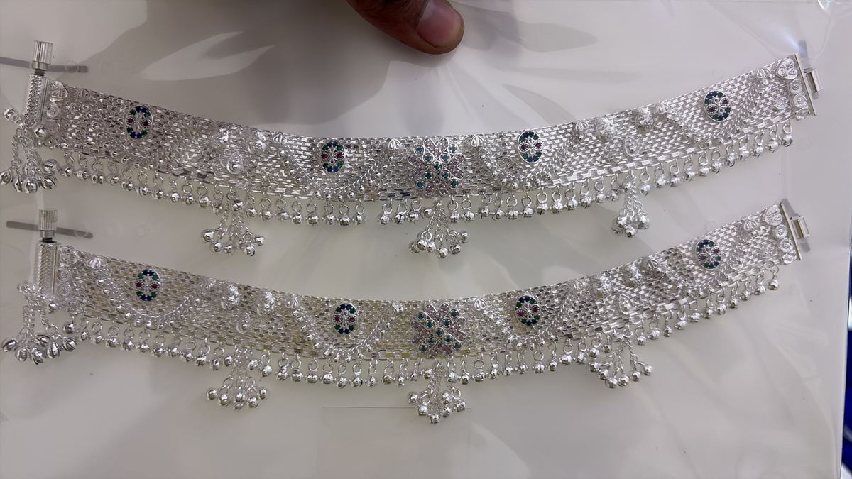 NR Star Silver Payal Agra