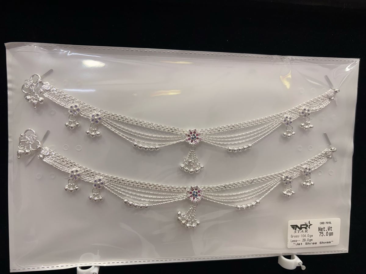 NR Star Silver Payal Agra