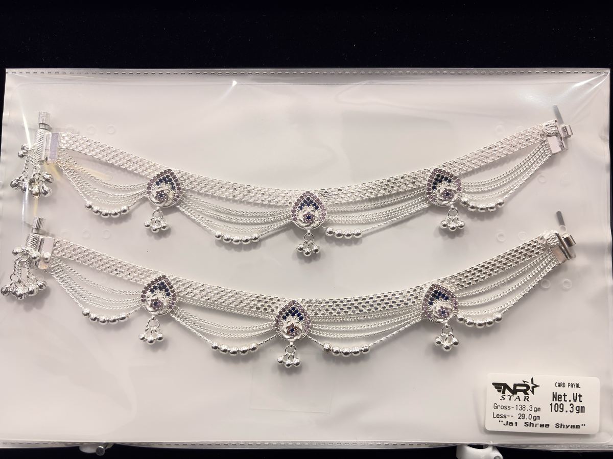 NR Star Silver Payal Agra