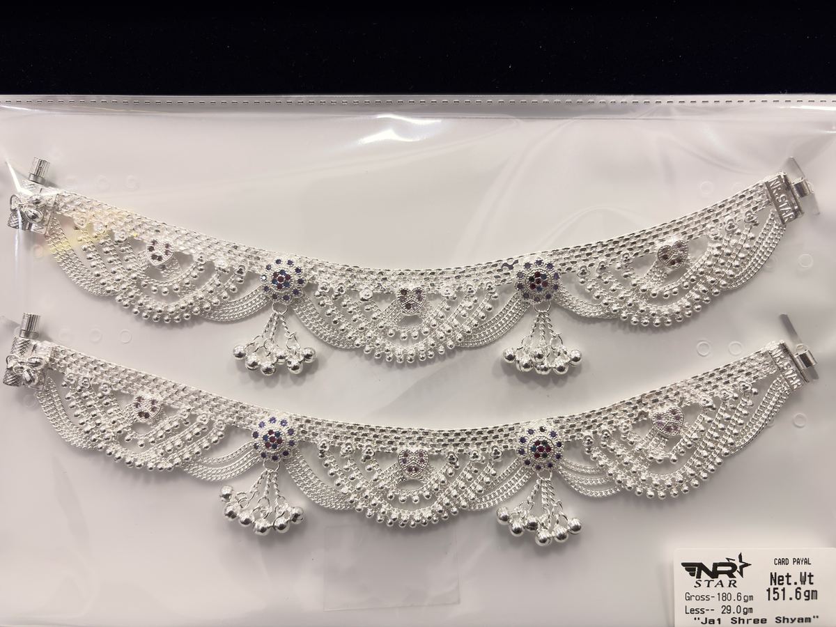 NR Star Silver Payal Agra