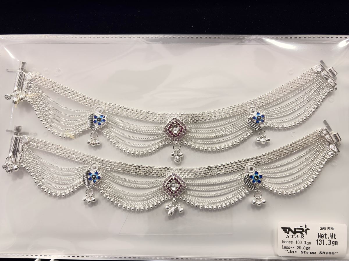 NR Star Silver Payal Agra
