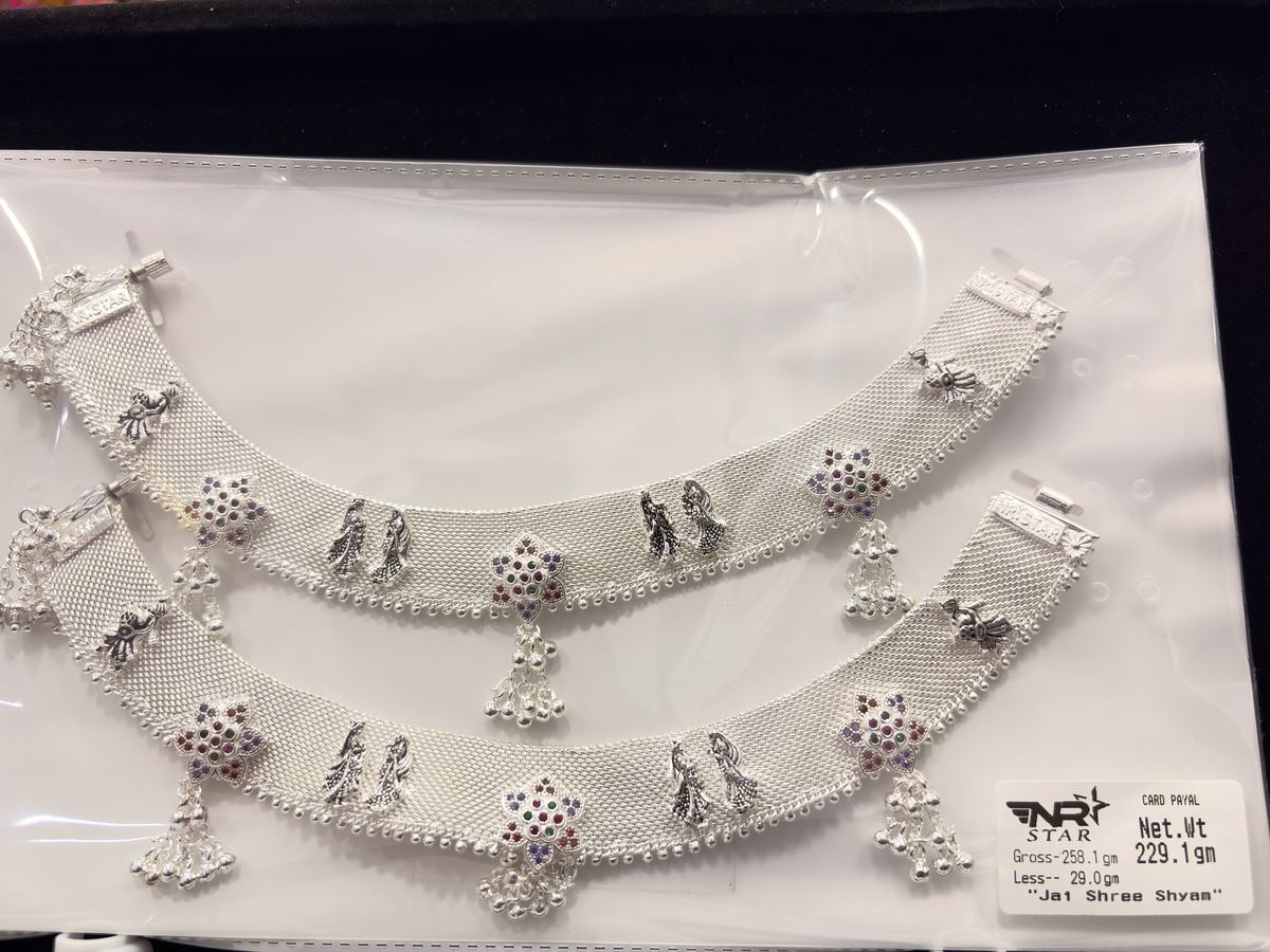 NR Star Silver Payal Agra